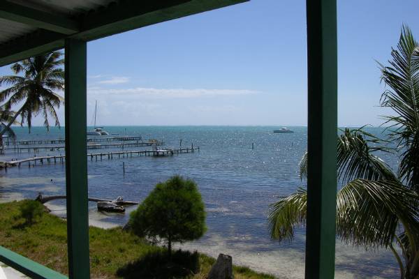 The view from our cabana.