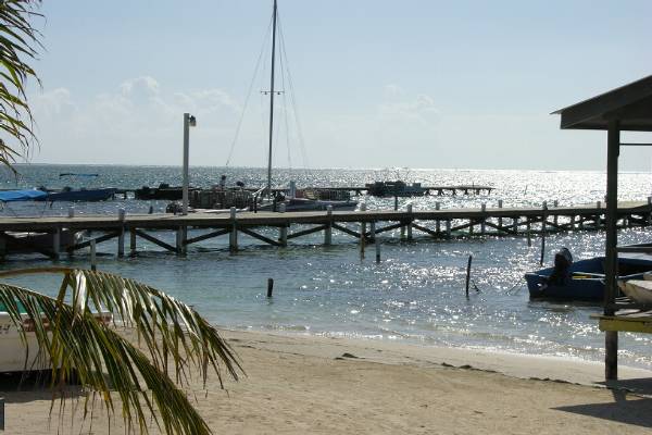 The beach at San Pedro.