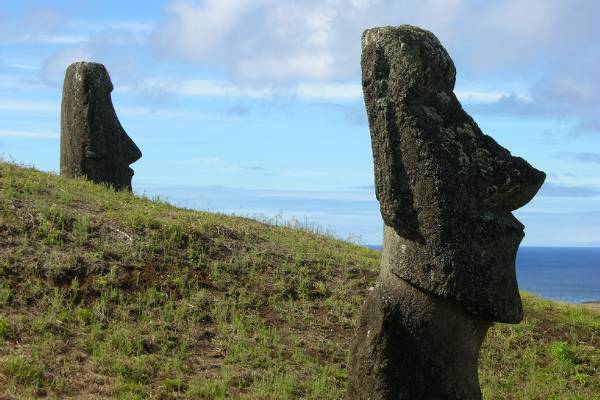 Two moai