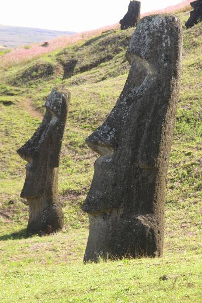 Two moai