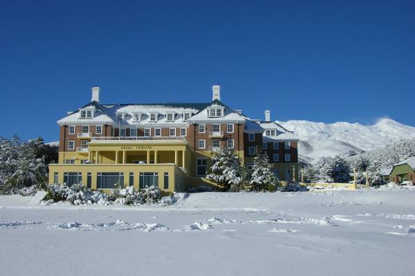 The Grand Chateau hotel.