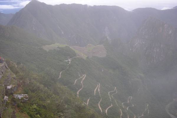 Machu Picchu from the Sun Gate