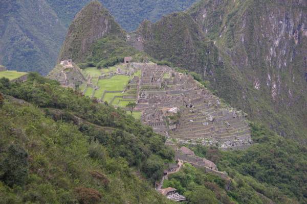 Machu Picchu from the Sun Gate
