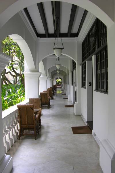 Raffles walkway