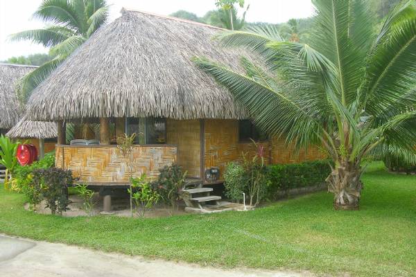 Our hut in the Moorea Village Hotel